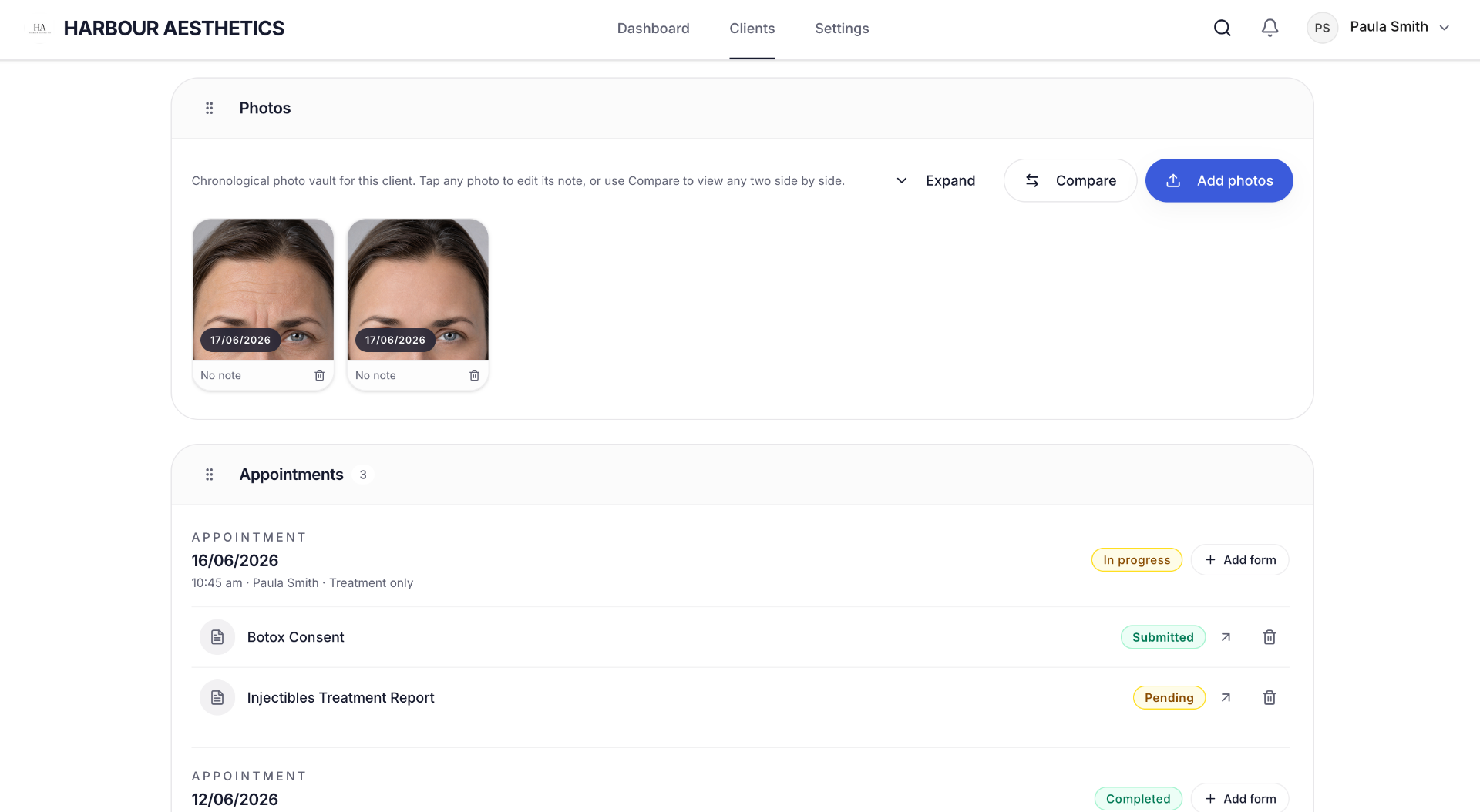 Client profile